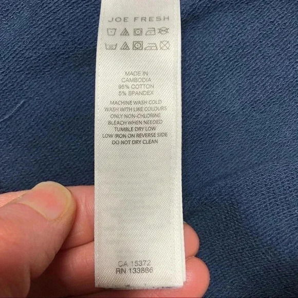 Joe Fresh  Capri Pants Blue Size Extra Small - Picture 10 of 16